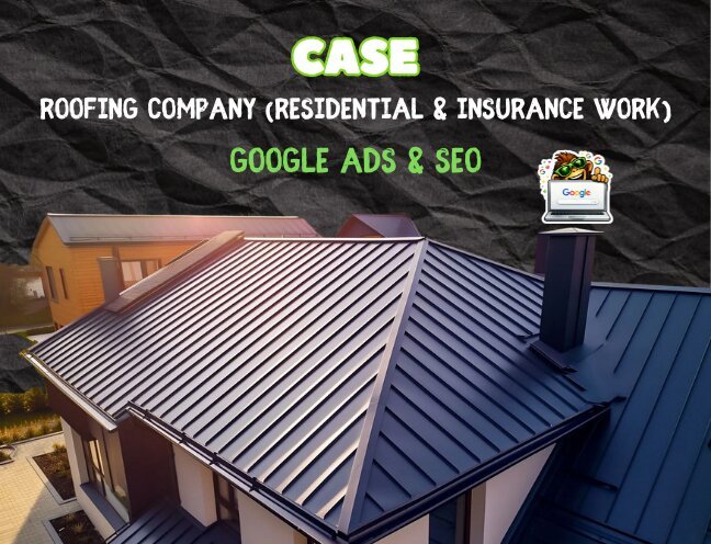Roofing company — Google Ads case study